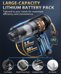 AeroClean™️ Pro — 2-in-1 Cordless Vacuum & Air Blower